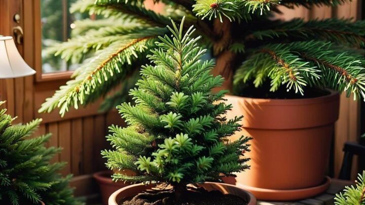 Jak dbać o choinkę w doniczce